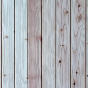 Durable Larch Rounded Panel Cladding